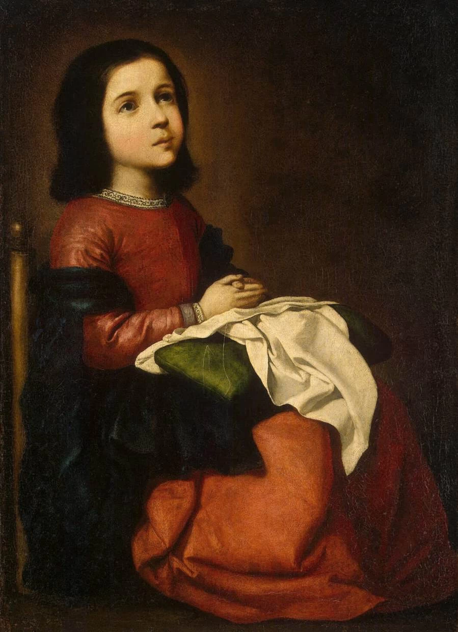 Infanzia della Vergine - Hermitage, San Pietroburgo